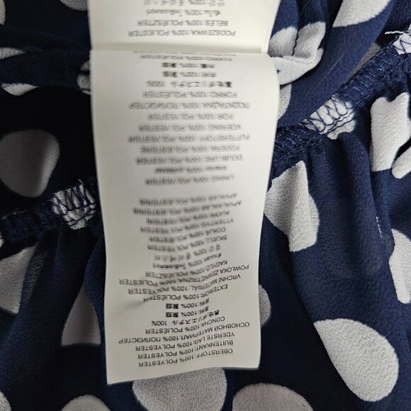 MICHAEL MICHAEL KORS Ruffled Polka Dot Georgette Bell Sleeve Top - Picture 10 of 10